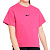 Nike  футболка G NSW Tee Essntl SS Boxy (M, pink)
