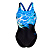Arena  купальник спортивный женский Placement (36, black neon blue)
