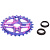 Saltplus  звезда передняя MANTA sprocket (25 T, nebula purple)