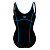 Arena  купальник женский Tania (48, black turquoise)