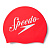 Speedo  шапочка для плавания Slogan prt Speedo (one size, red-white)