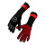 Zone3  перчатки из неопрена Swim (XS, black red)