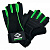 Donic Schildkrot  перчатки для фитнеса (S-M, black green)