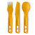 Sea To Summit  набор столовых приборов Passage Cutlery Set 3 предмета (one size, yellow)