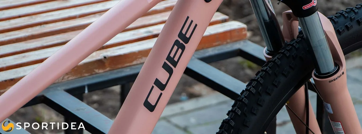 Алюминиевая рама Cube Aim SLX 2026 крупным планом