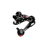 Sram  задний переключатель   X-0 10-speed Long Cage Red