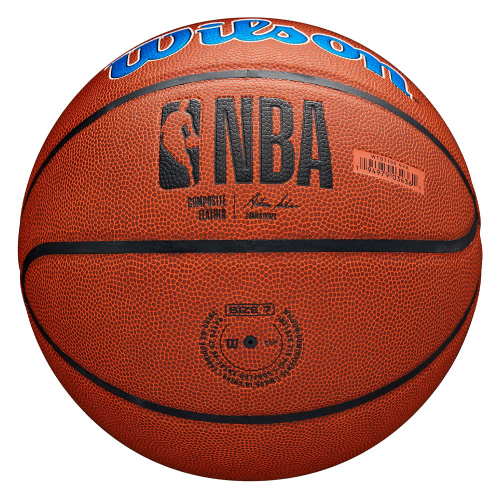 Wilson  мяч баскетбольный NBA Team Alliance NY Knicks фото 2