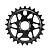 Eclat  звезда передняя Exile sprocket (30 t, bolt drive, black)