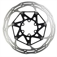Sram  ротор Centerline 2 Piece 160mm Black (includes Steel rotor bolts) Rounded
