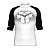 Arena  футболка мужская для плавания Rash vest s/s graphic (S, white black)