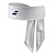 Babolat  повязка на голову Tie Headband (one size, white sodalite blue)