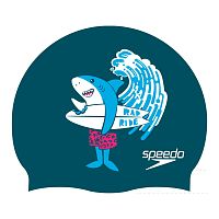 Speedo  шапочка для плавания детская Slogan prt Speedo