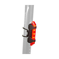 Author  задняя фара A-Stake Mini USB  (black/red-lens)