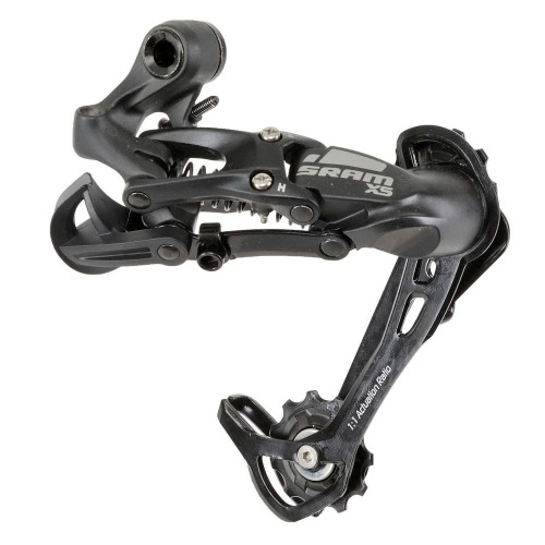 Sram  задний переключатель   X-5 9-speed Long Cage Aluminum Black
