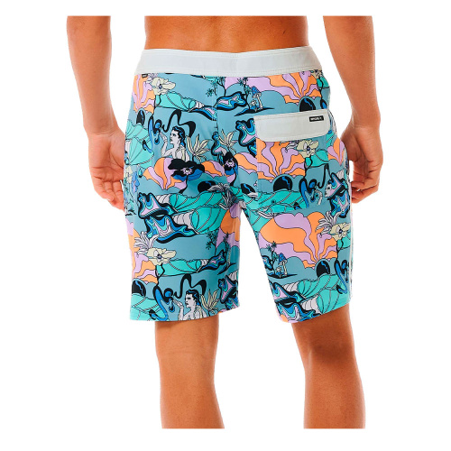 Rip Curl  шорты пляжные мужские Mirage postcards фото 2