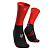 Compressport  носки компрессионные Mid compression (4 (45-47), black-red)