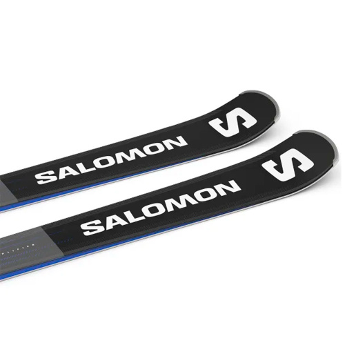 Salomon  лыжи горные E S/Max 10 + M12 GW F80  blue-white фото 4