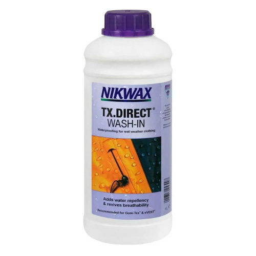 Nikwax  водоотталкивающая пропитка для мембранных тканей TX Direct Wash-in