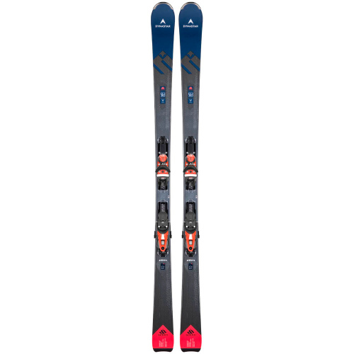 Dynastar  лыжи горные Speed 563 S + NX 12 Konect Gw B80 black hot red