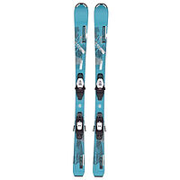 Salomon  лыжи горные L Qst Jr S Pn B3 + L C5 Gw black silver met J75