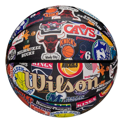 Wilson  мяч баскетбольный NBA All Team Retro фото 2