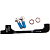 Avid  переходник д/диск.тормоза Bracket- 40 P (front 200-rear 180) stain.Mounting (one size, no color)