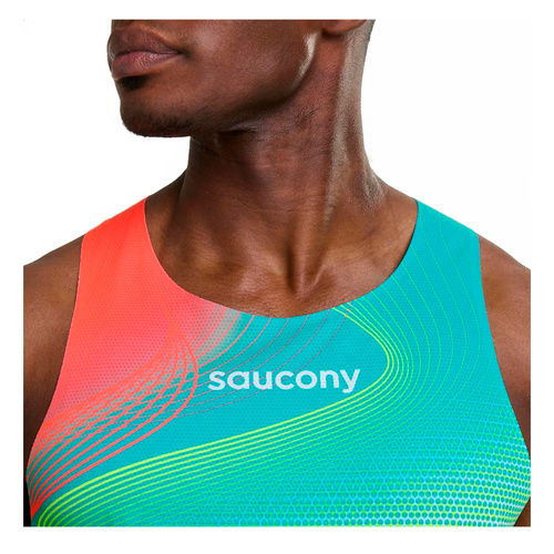 Saucony  майка мужская Endorphin Singlet фото 4