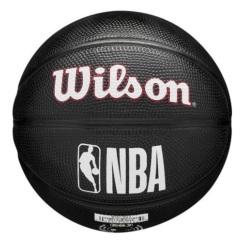 Wilson  мяч баскетбольный NBA Team Tribute Mini Chicago Bulls фото 2