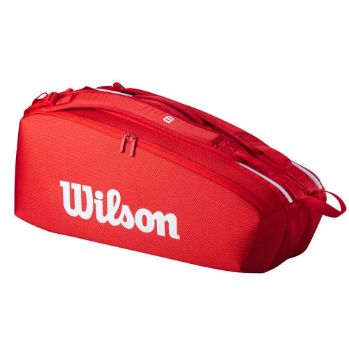 Wilson  сумка для ракеток Super Tour Wilson Red 2025 (6 pack)