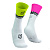 Compressport  носки компрессионные Mid (T2 (39-41), white safe yellow neo pink)