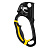 Petzl  зажим левый  Ascension (one size, black yellow)