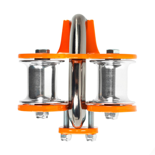 Вертикаль  блок-ролик Трек ( с карабином IR 0234-3 ) фото 2