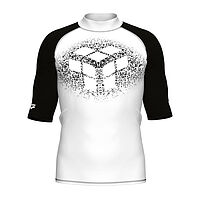 Arena  футболка мужская для плавания Rash vest s/s graphic