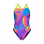 Arena  купальник женский спортивный Multicolour (38, violet soft green multi)