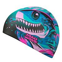 Madwave  шапочка для плавания детская Robo shark