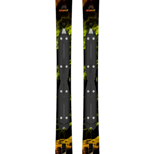 Dynastar  лыжи горные M-Menace Team + Kid-X 4 Gw B76 black фото 7