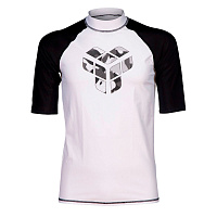 Arena  футболка мужская для плавания Rash vest s/s graphic