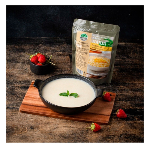 Кронидов  туристическая еда каша пшенная стерилизованная фото 2