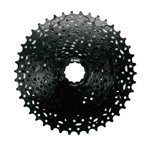 KMC  кассета Cassette 10S 11-42T Steel Black HG