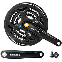 Shimano  система шатунов Altus FC-M311, 170мм, 8 ск., 42/32/22Т