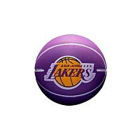 Wilson  мяч баскетбольный сувенирный NBA Dribbler LA Lakers