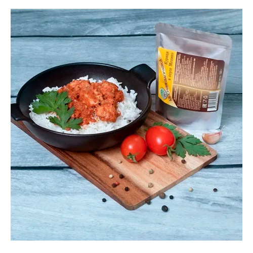 Кронидов  туристическая еда курица с соусе Мехико, 100гр.