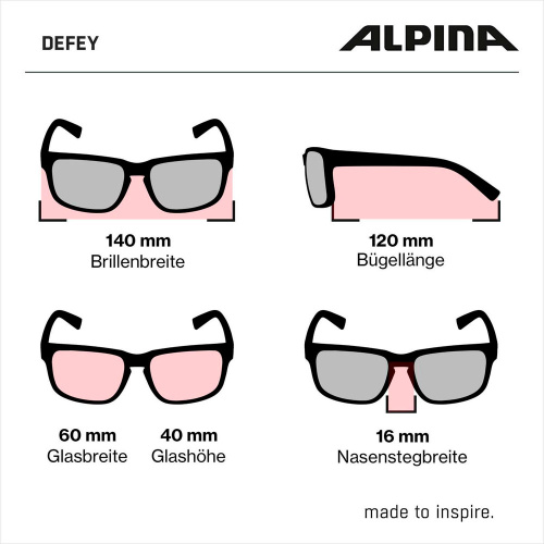 Alpina  очки солнцезащитные Defey фото 5