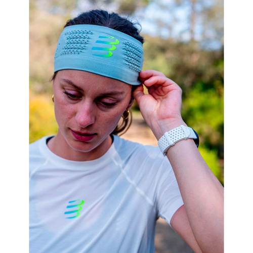Compressport  повязка на голову широкая Headband фото 3