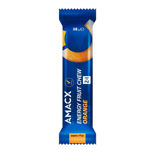 Amacx  жевательные энергетические конфеты Energy Fruit Chew Orange