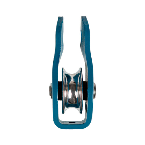 Вертикаль блок-ролик с подшипником с фикс. щечками алюминиевый фото 2 Вертикаль блок-ролик с подшипником с фикс. щечками алюминиевый фото 2