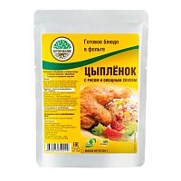 Кронидов  туристическая еда цыпл с рис. и овощ соусом, 325 г