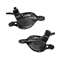 Sram  триггерная манетка  X-5 - 3x9 - black - set
