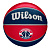 Wilson  мяч баскетбольный NBA Tribute Washington Wizards (7, blue red)
