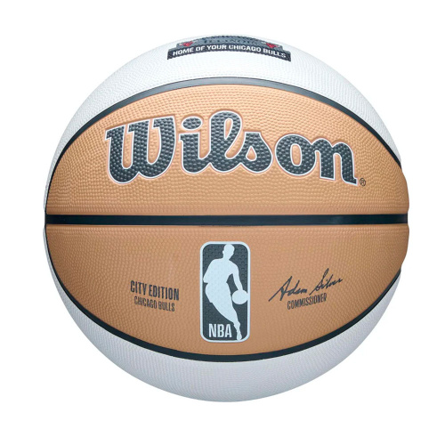 Wilson  мяч баскетбольный NBA Team City Collector Chicago Bulls